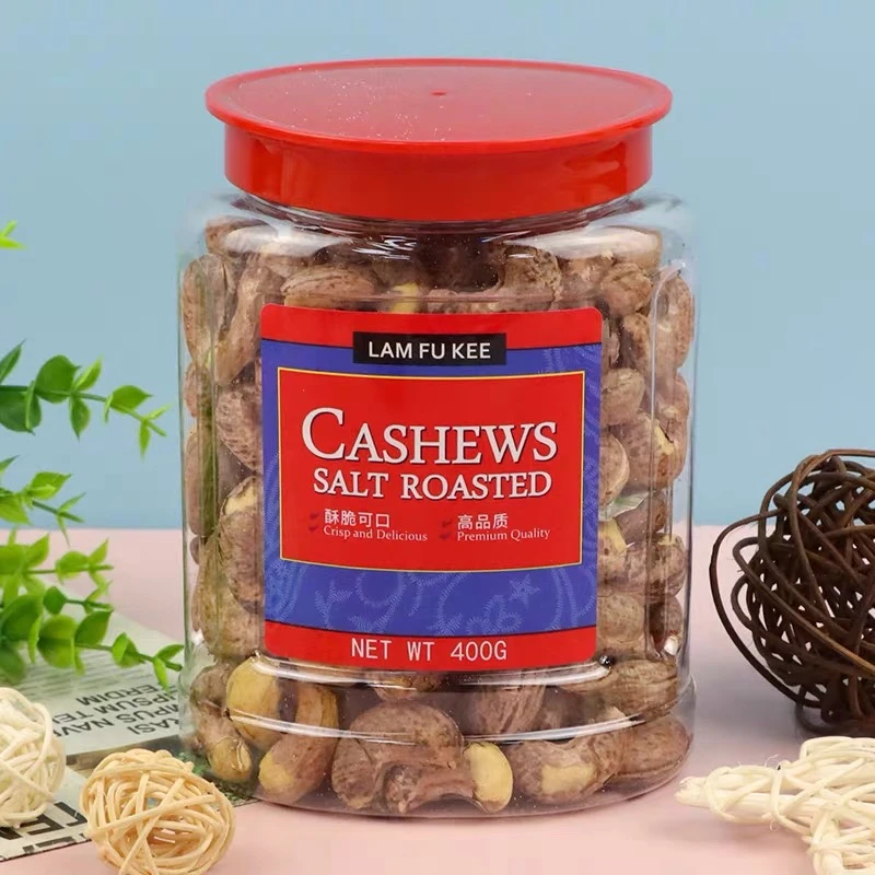 林富记盐焗腰果大罐分享炒货年货送礼罐装400g