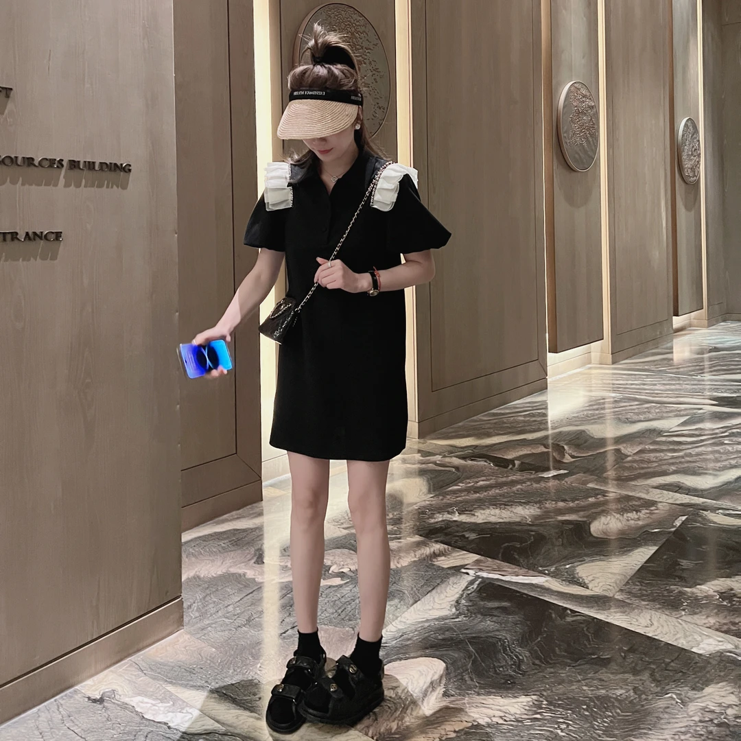 【大静静】气质显瘦高级感连衣裙小个子413