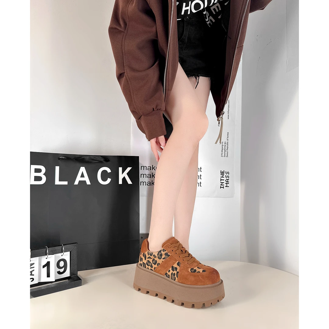 【JIA JIA】时尚厚底增高7cm潮流百搭女士休闲鞋 5022