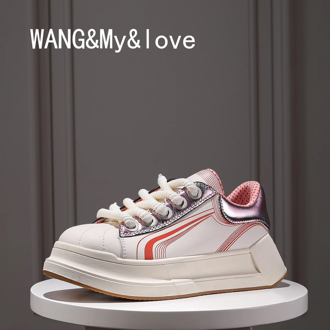 【JIA JIA】增高5cm原创小众设计师款时尚潮流女士休闲鞋503