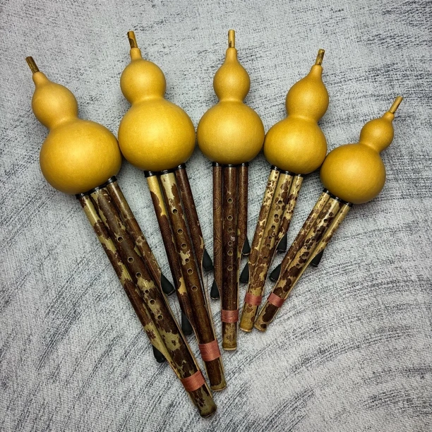 红湘妃演奏款七孔葫芦丝