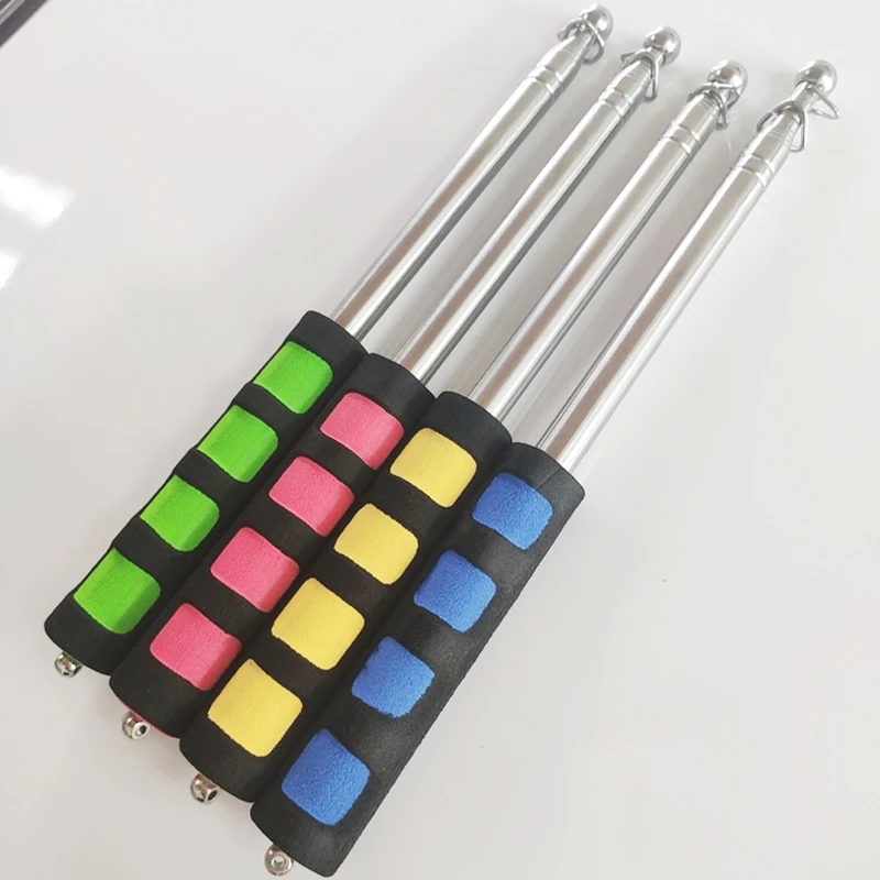 加粗伸缩旗杆加厚关灯神器教师教棍教鞭导游指挥棒学生专用高能感