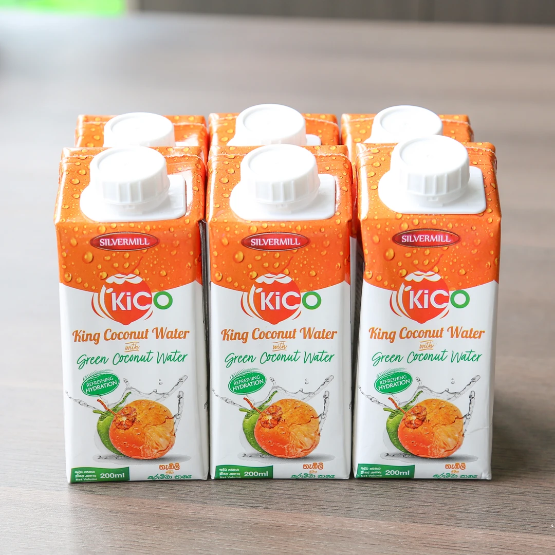 斯里兰卡原装进口slivermill黄金椰子水6瓶装