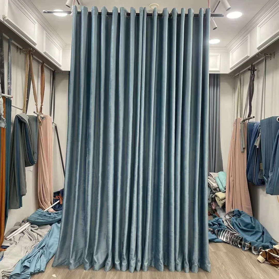 高货荷兰绒布6米高2.7雾霾蓝