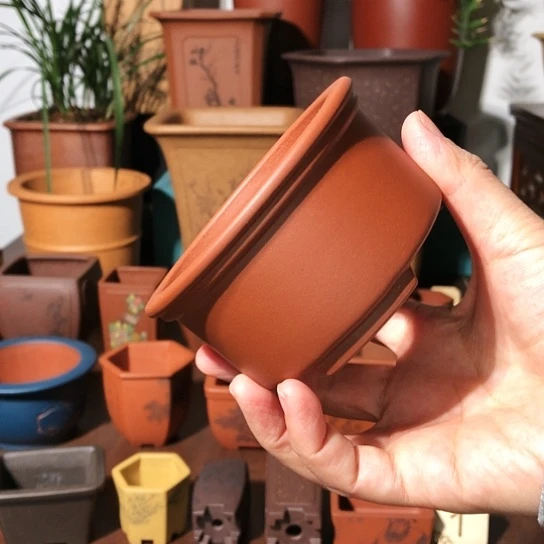 紫砂花盆宜兴紫砂花盆