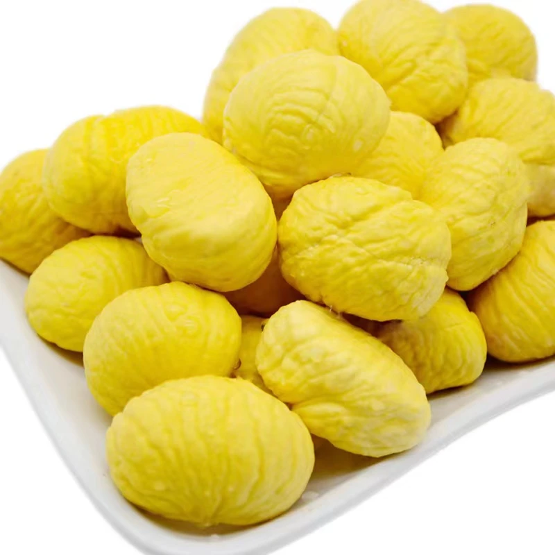 精选食用剥皮新鲜罗田板栗仁去壳生真空包装剥壳甘肉栗子香甜营养