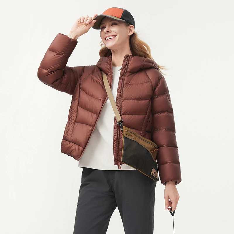 坦博尔轻行户外短款连帽轻薄羽绒服【CC】