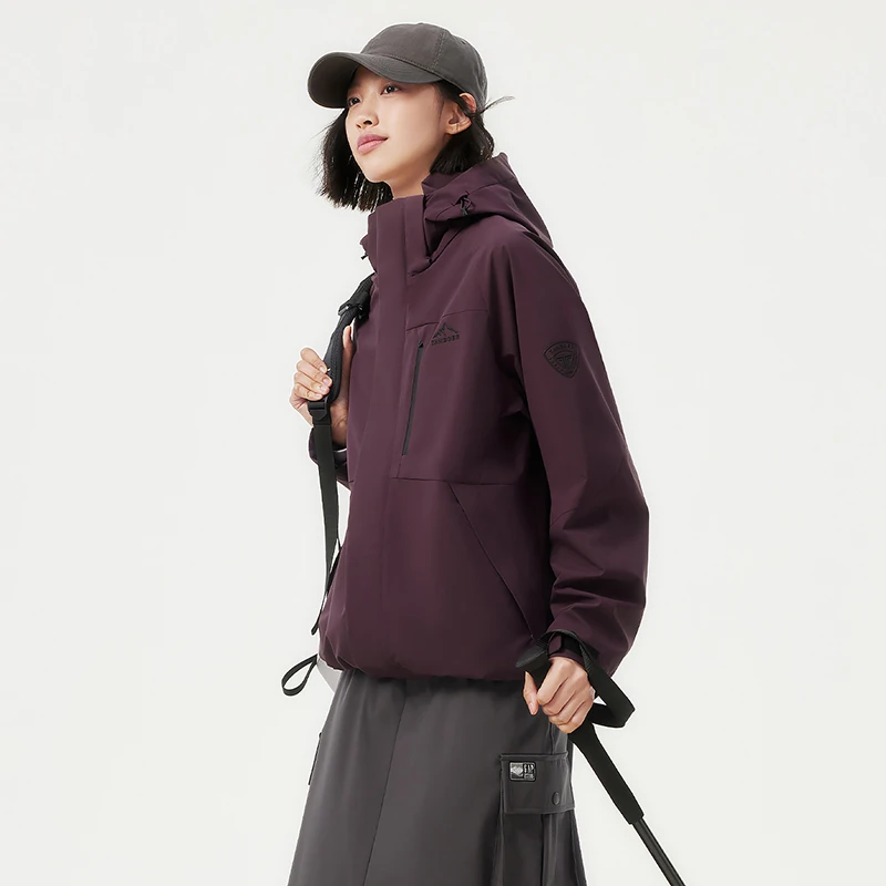 【官方】坦博尔24年情侣款户外三合一羽绒服TEF560531D