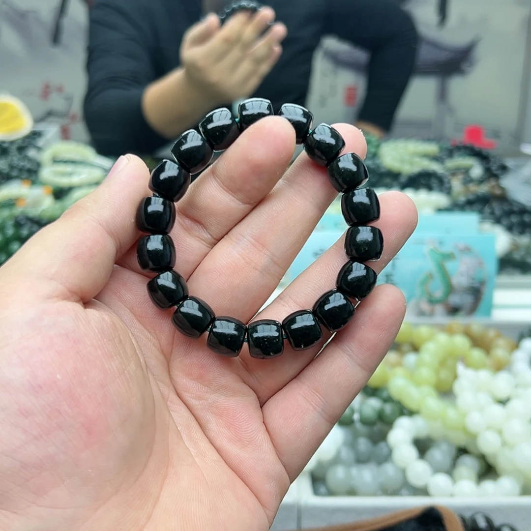 和田玉手串未镶嵌