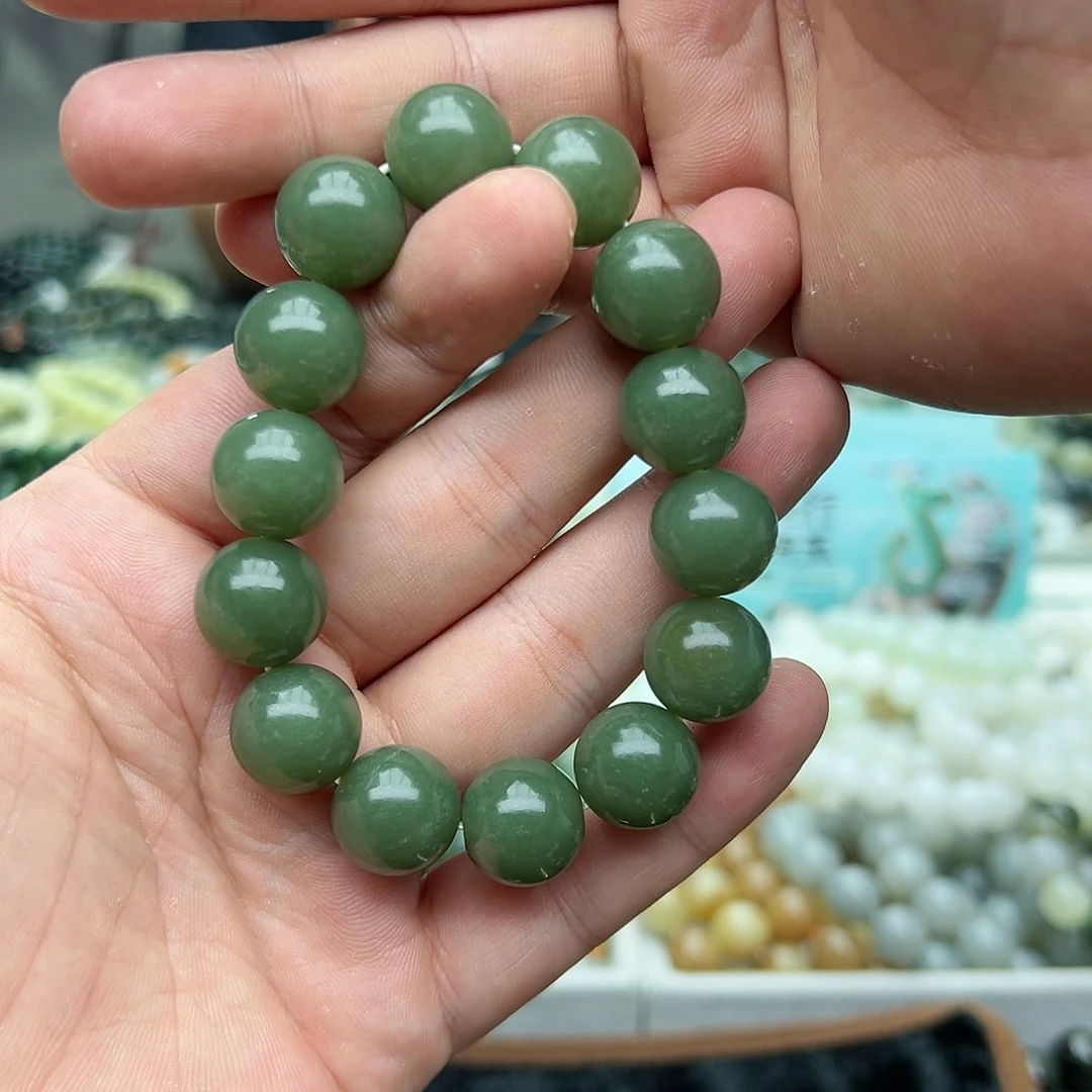 和田玉手串未镶嵌