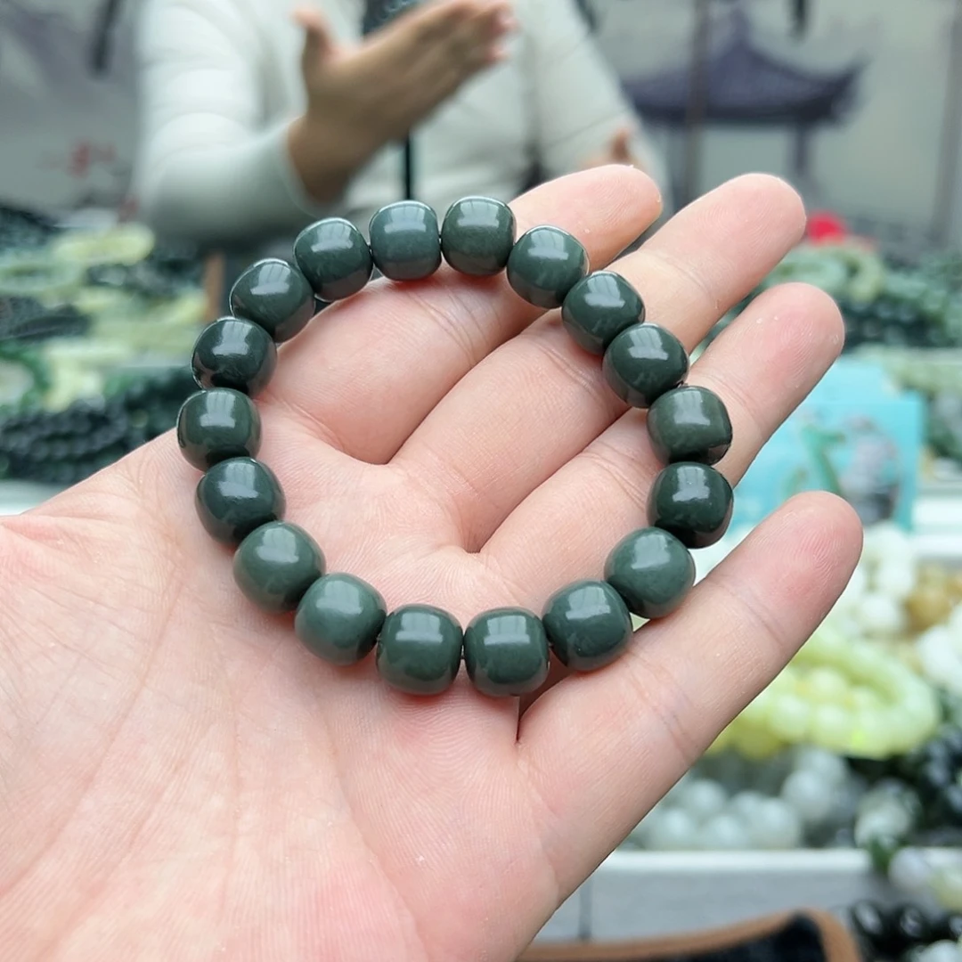 和田玉手串未镶嵌
