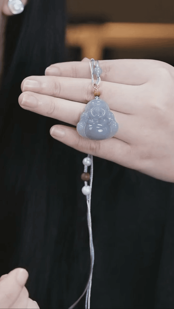 【闪购商品】和田玉颈饰18K金镶嵌001