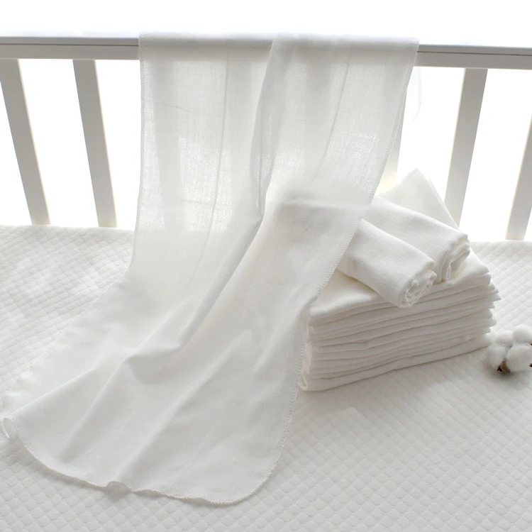 可水洗纱布尿布夏季宝宝纯棉透气薄反复使用新生婴儿布尿片介子