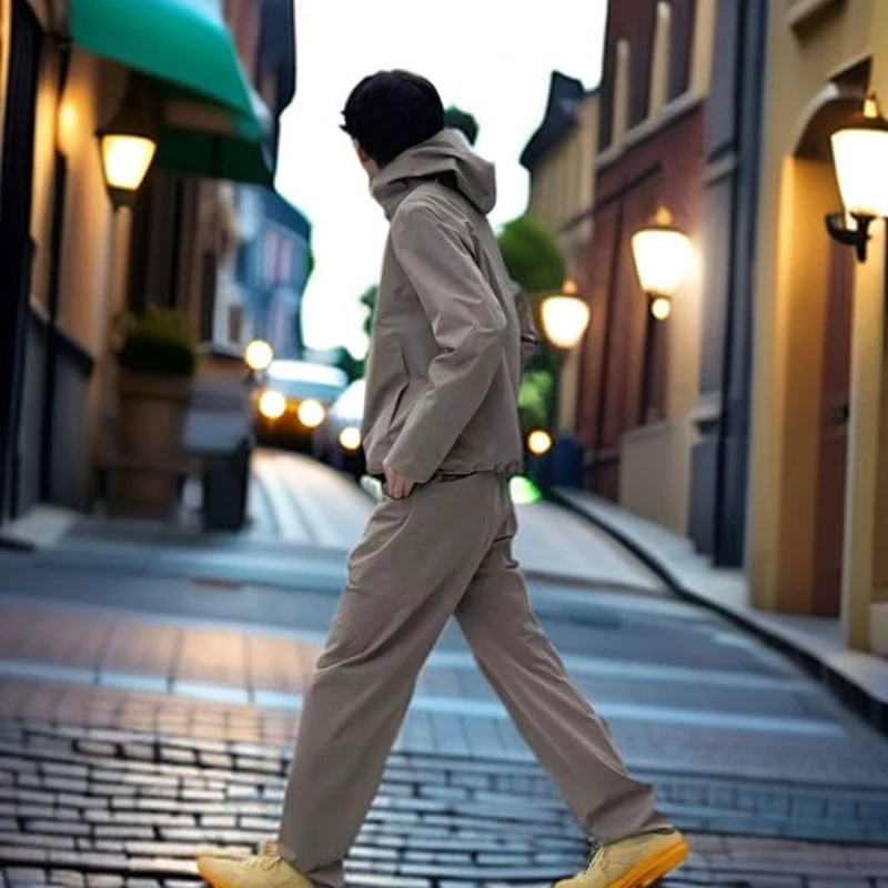 秋季男子商务通勤防风防水全压胶男子软壳夹克