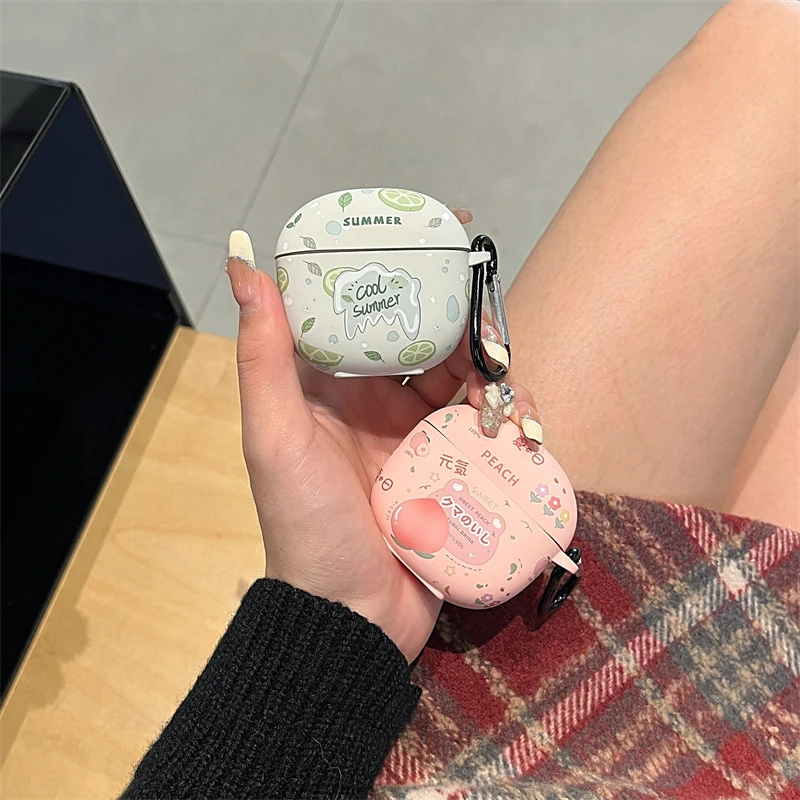 简约青柠适用荣耀Earbuds X6蓝牙耳机套honor荣耀earbudsx6保护壳