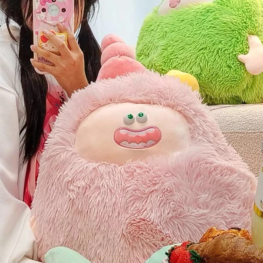 丑萌小怪兽毛绒公仔娃娃毛绒玩具生日礼物毛绒玩具送女友抱枕玩偶