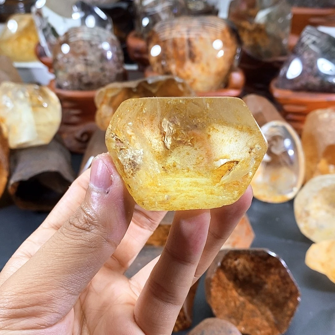 【闪购商品】水晶车挂未镶嵌天然水晶原石