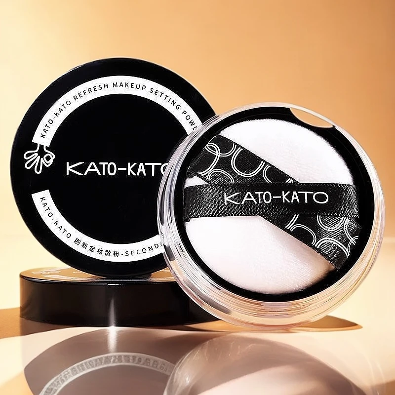 KATO散粉定妆粉持久控油防水学生平价防汗不脱妆蜜粉饼学生女正品