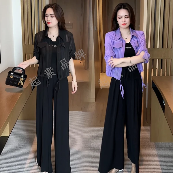 夏季时尚气质显瘦设计感小众上衣减龄轻熟风小个子美人条衬衫 153