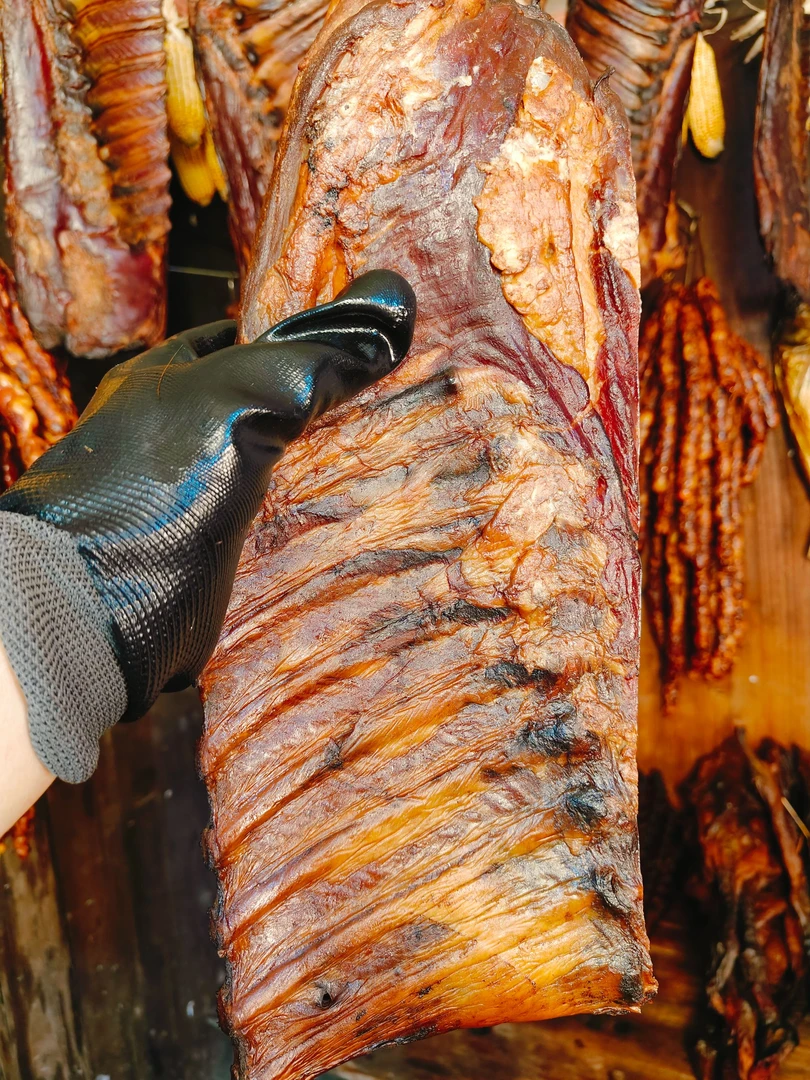 【4斤排骨五花】腊排骨五花腊味好吃美味地道会有小块添称介意勿拍