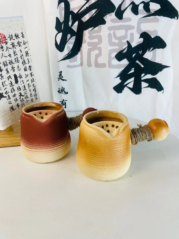 围炉煮茶罐罐茶壶烤茶罐烤奶茶露营温茶器茶具陶泥炉子网红侧把壶