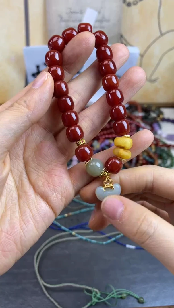 【闪购商品】玛瑙手饰未镶嵌243安笙