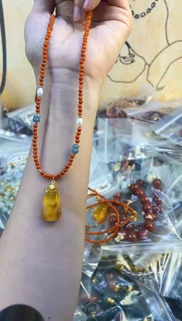 【闪购商品】玛瑙项链未镶嵌416项链