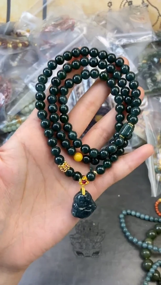 【闪购商品】翡翠手饰未镶嵌222手串