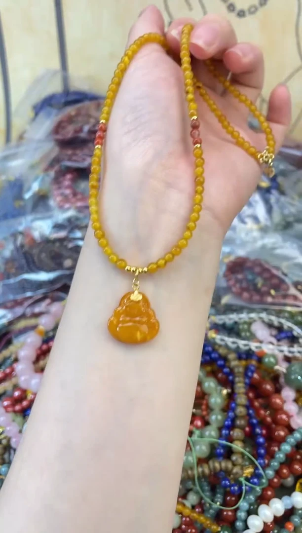 【闪购商品】蜜蜡颈饰未镶嵌499手串