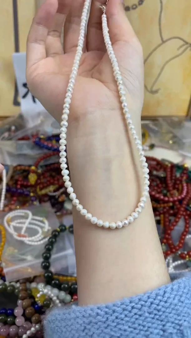 【闪购商品】淡水珍珠颈饰未镶嵌046