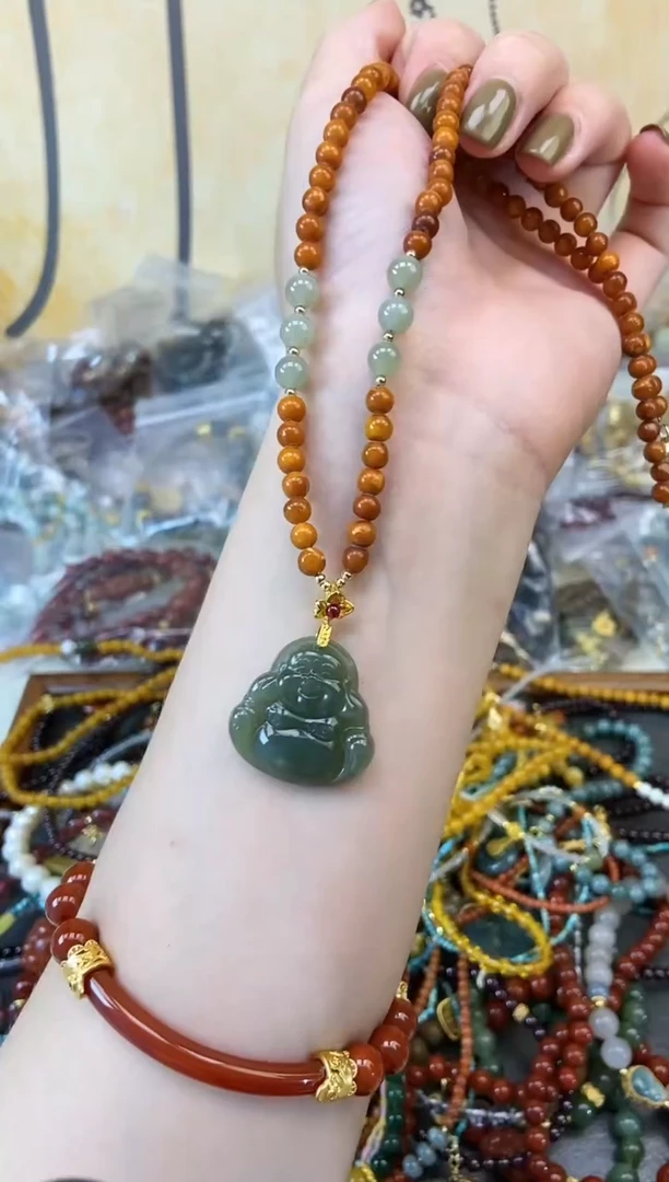 【闪购商品】蜜蜡颈饰未镶嵌597安笙