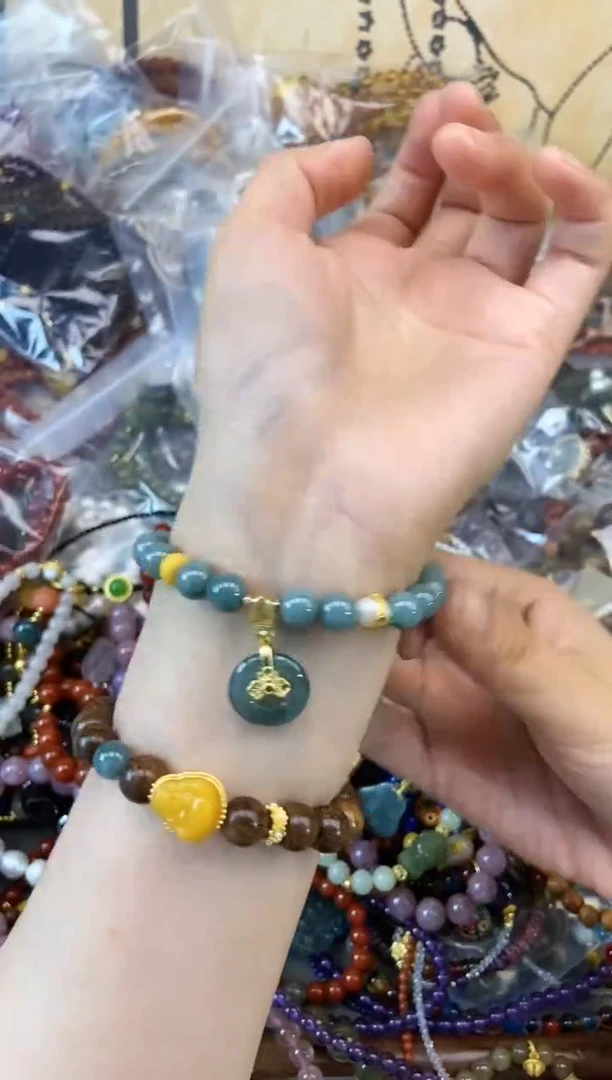 【闪购商品】翡翠手链未镶嵌322手串