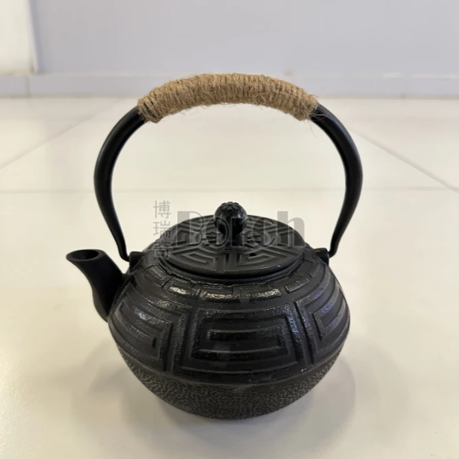 BORCH/博瑞奇铁艺万寿茶壶铸铁壶桌面装饰摆件（08378）