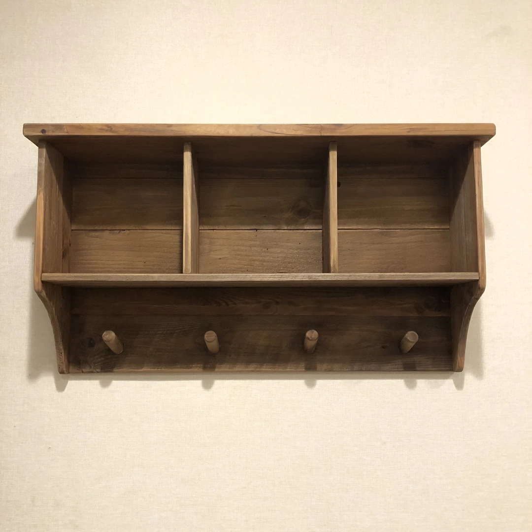 BORCH/博瑞奇老木头壁挂挂钩空间装饰摆件（08989）