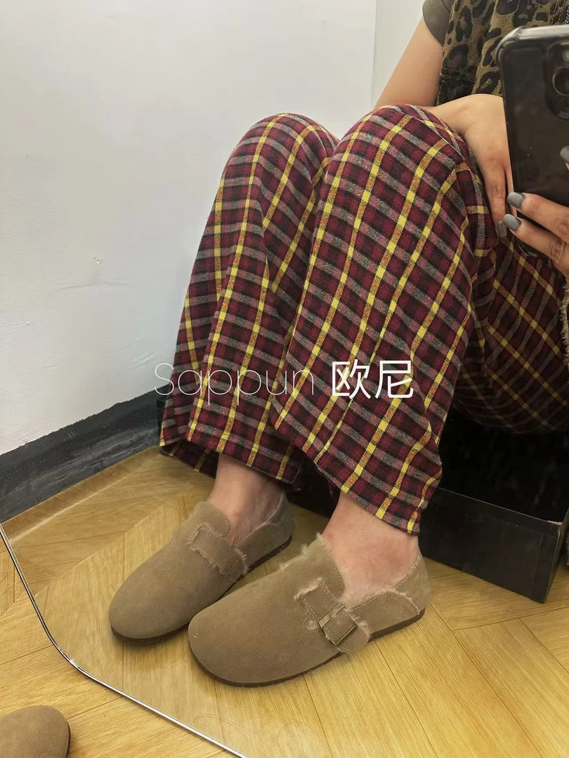 「芒果」勃肯鞋新款爆款头层牛皮高品质软底软面贼舒服