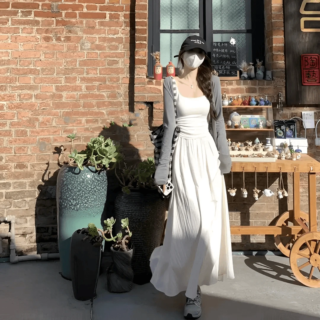 2025春季新款温柔日常气质显瘦时尚吊带 单件吊带