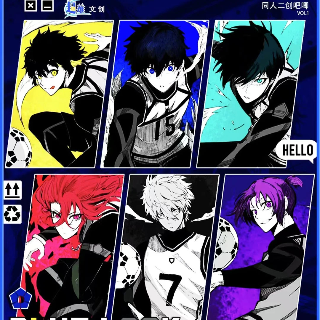 【拆包】超雄文创-蓝色监狱立体浮雕工艺吧唧盲盒