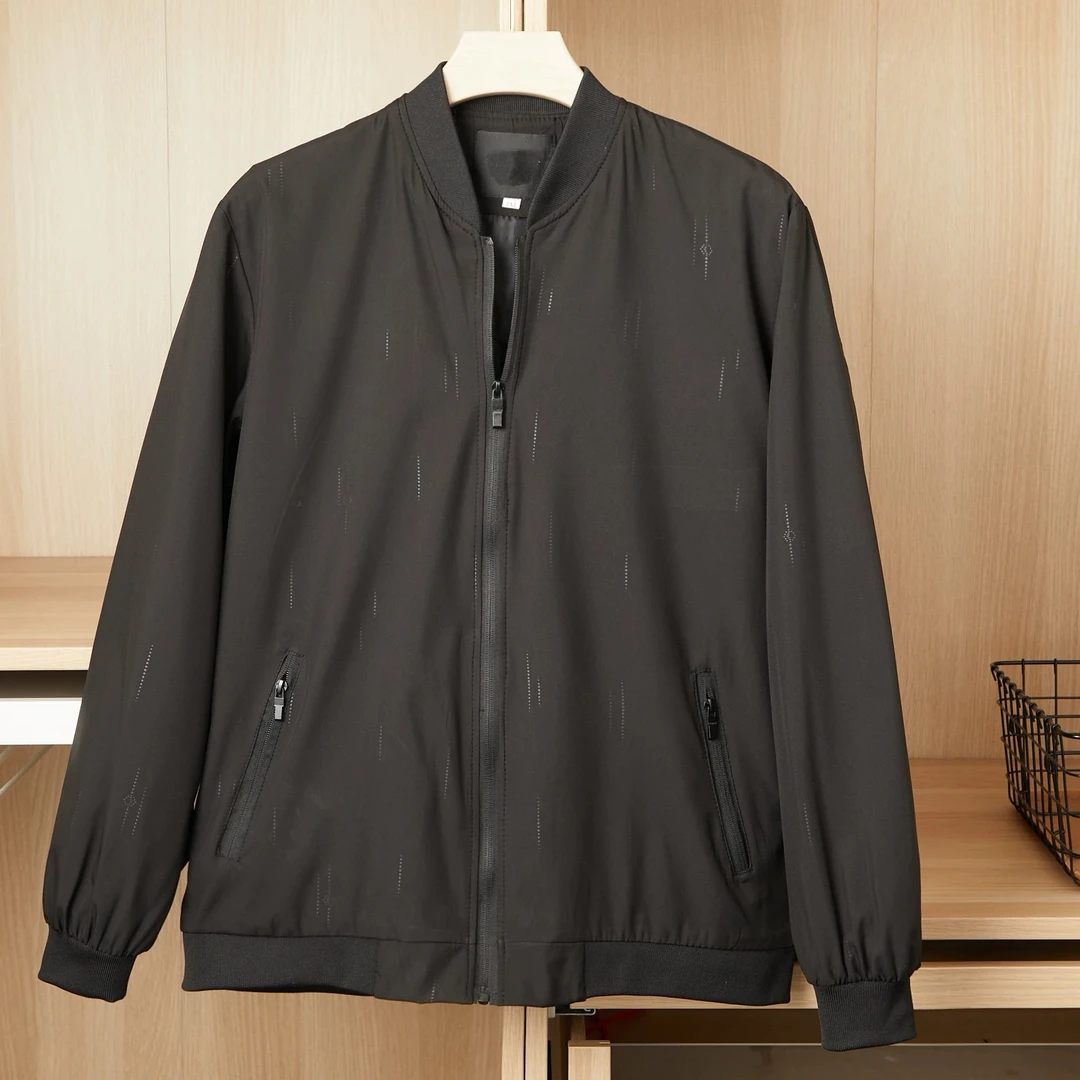 早春新款大码801男士外套休闲夹克上衣宽松百搭时尚潮