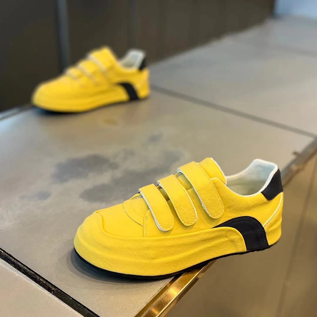 2024秋季新款男士一脚蹬包底潮鞋潮流休闲透气套脚男鞋