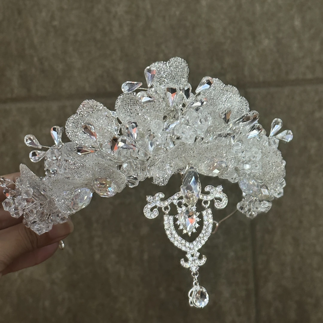 非金属婚庆饰品 精美新娘皇冠604