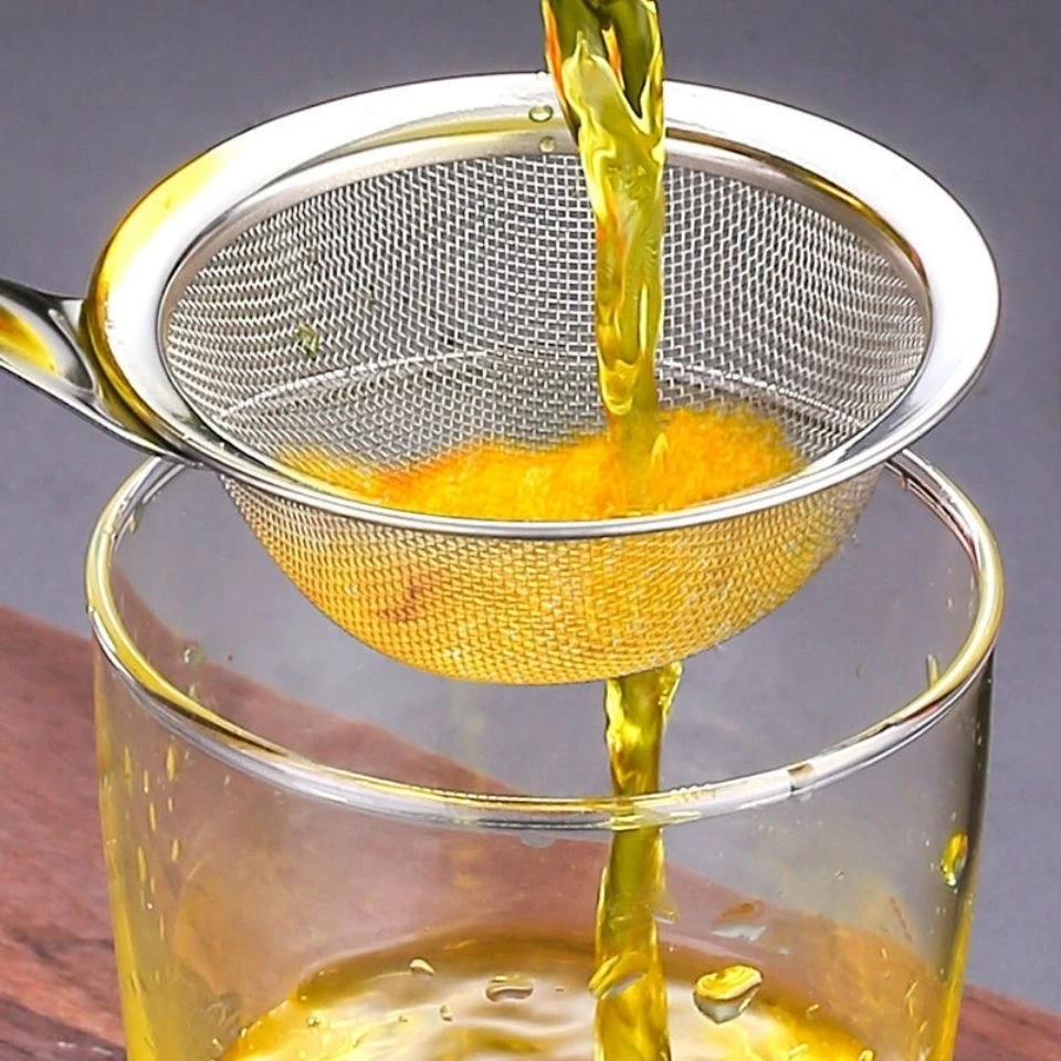 不锈钢家用网筛超细豆浆果汁小漏勺家用厨房油渣勺捞漏网子豆浆勺