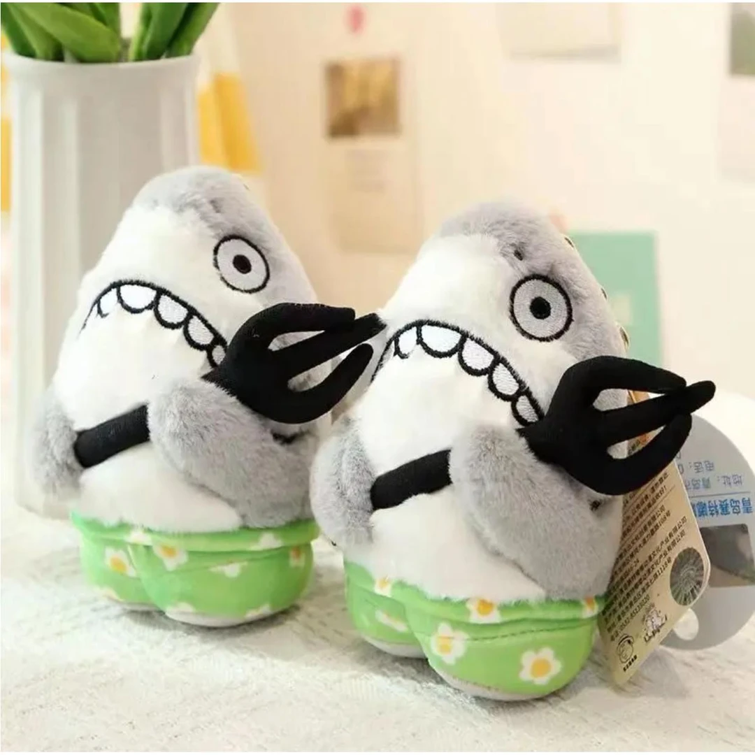 fasong优品叉毛绒玩偶卡通鲨瓜鲨鸟整蛊玩偶垮包包钥匙扣小八玩偶