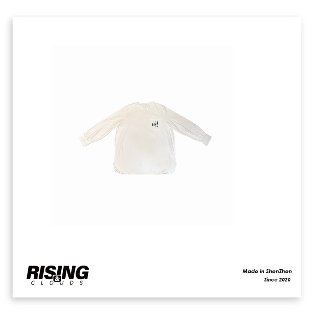 RISING&CLOUDS【小云姐】深圳南油雅丹风百搭显瘦长袖T恤100383