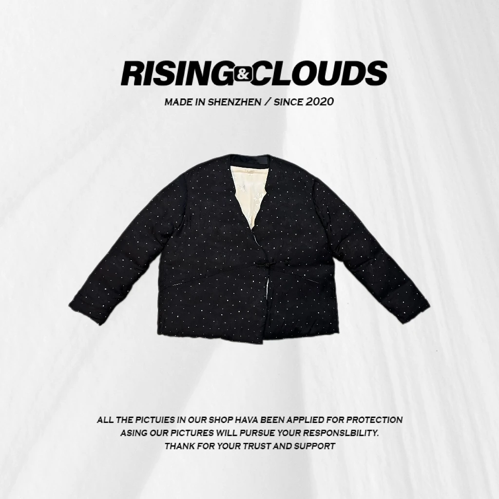 RISING&CLOUDS小云姐【满天星】保暖舒适显瘦冬季羽绒服120127