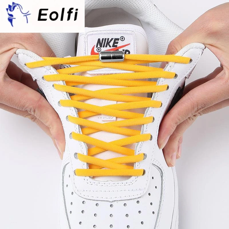 晒图有礼懒人免系胶囊鞋带扣半圆弹力免绑松紧绳鞋扣现货彩色黑白