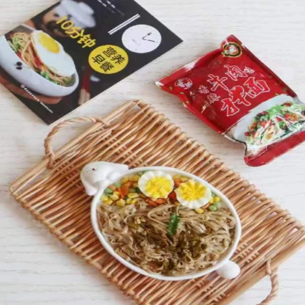 鱼掌柜方便速食/ 面条/拌面 花生酱拌面葱油拌面香辣牛肉拌面