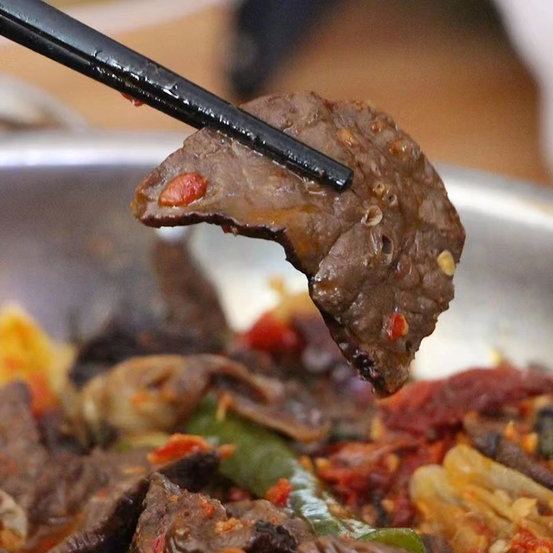 【腊心肺】恩施正宗柴火烟熏腊猪心肺200克左右