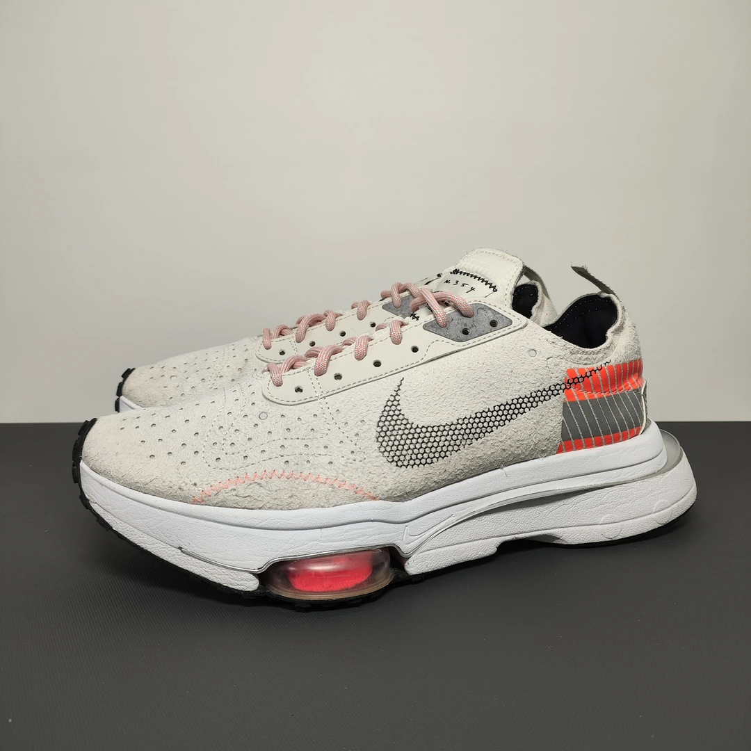 42码/95新 耐克air zoom灰橙 市价999 二手无原盒