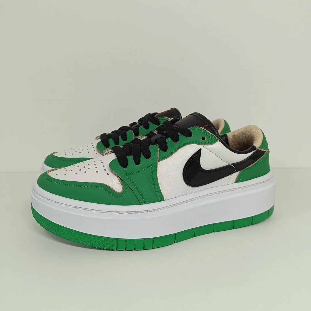 36码/Jordan AJ1 low 白绿  无原盒A130