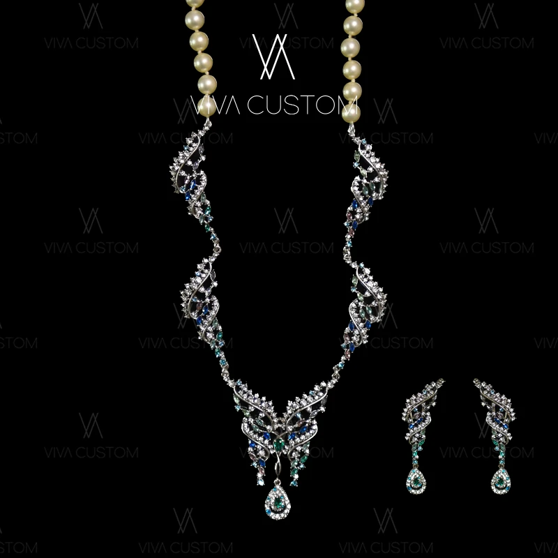 昨日重现系列 气质高级感秀美水滴套装